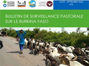 Lire la suite à propos de l’article Bulletin bimestriel de surveillance pastorale sur le Burkina Faso Aout Septembre 2022