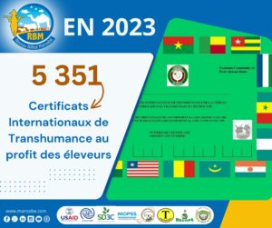 Lire la suite à propos de l’article Certificats Internationaux de Transhumance au profit des éleveurs en 2023 !