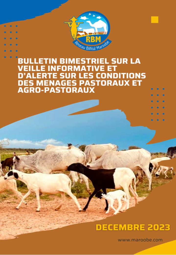 You are currently viewing Bulletin d’Information sur la Veille Pastorale novembre à décembre 2023