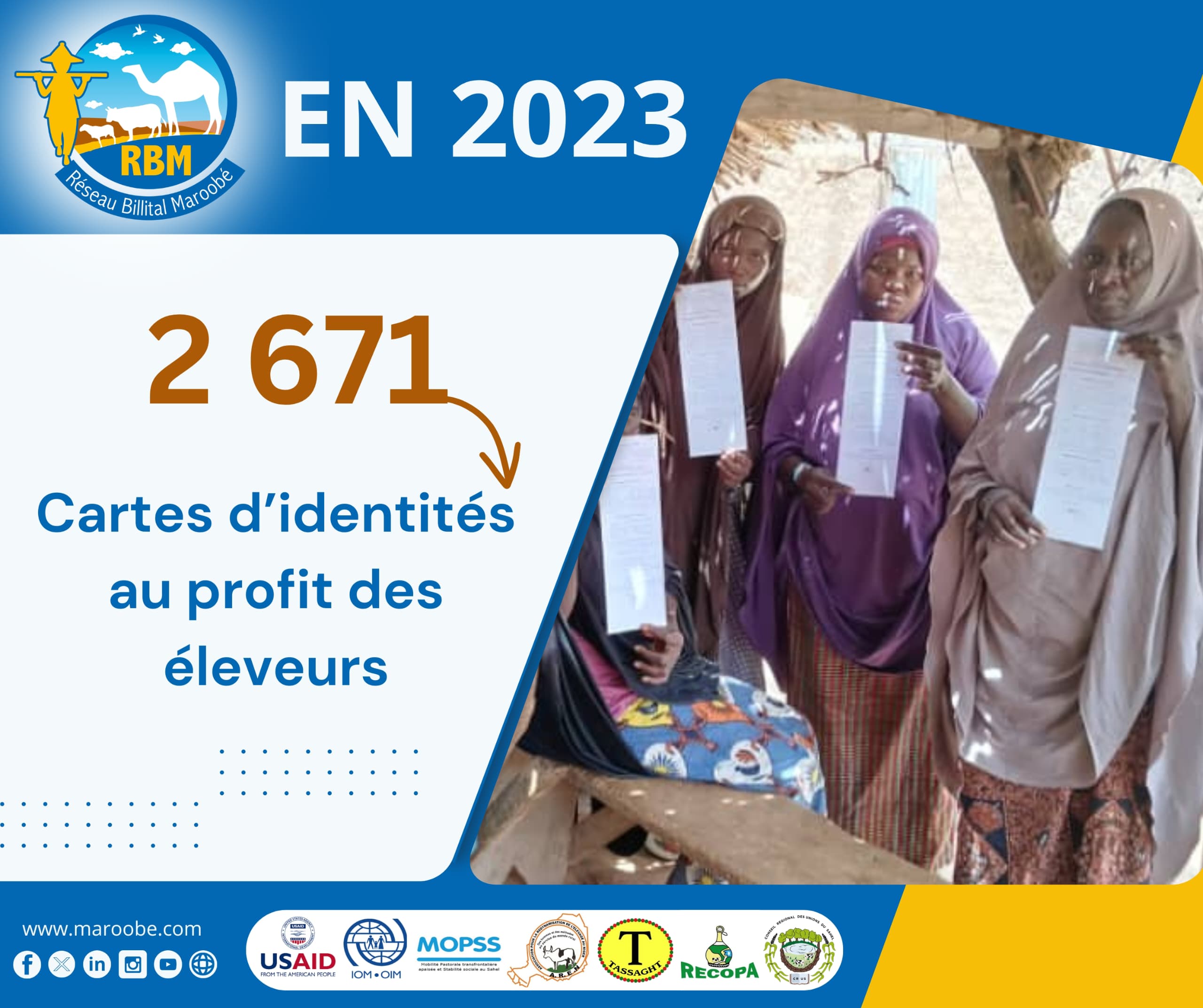 You are currently viewing Plusieurs cartes d’identité ont été délivrées aux éleveurs en 2023 !